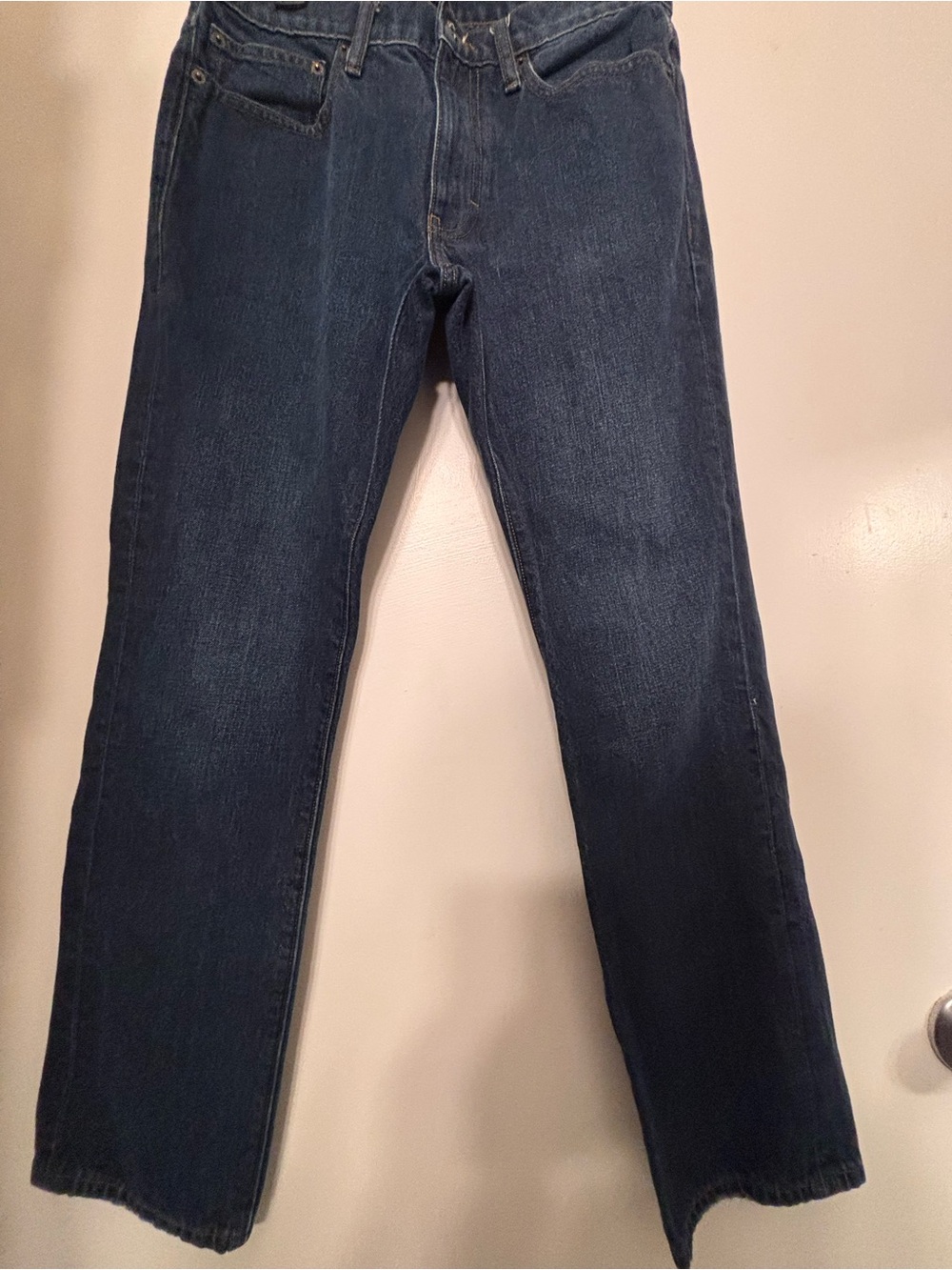 J. Crew Classic Dark Blue Straight Jeans
